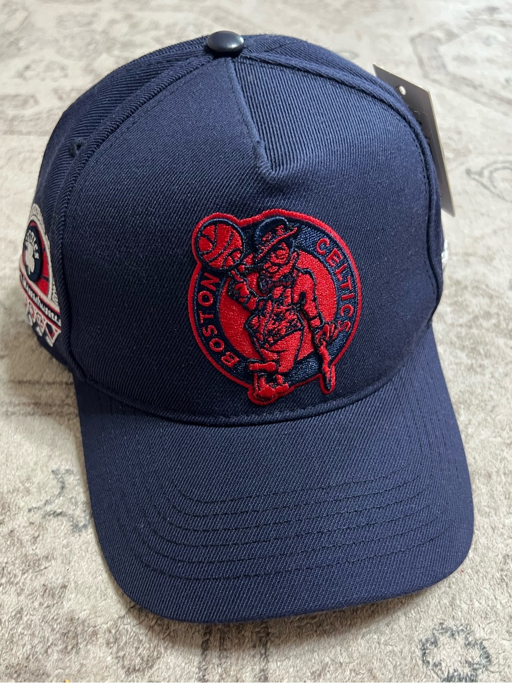 Boston Celtics Pro Standard Midnight Navy SnapBack Hat